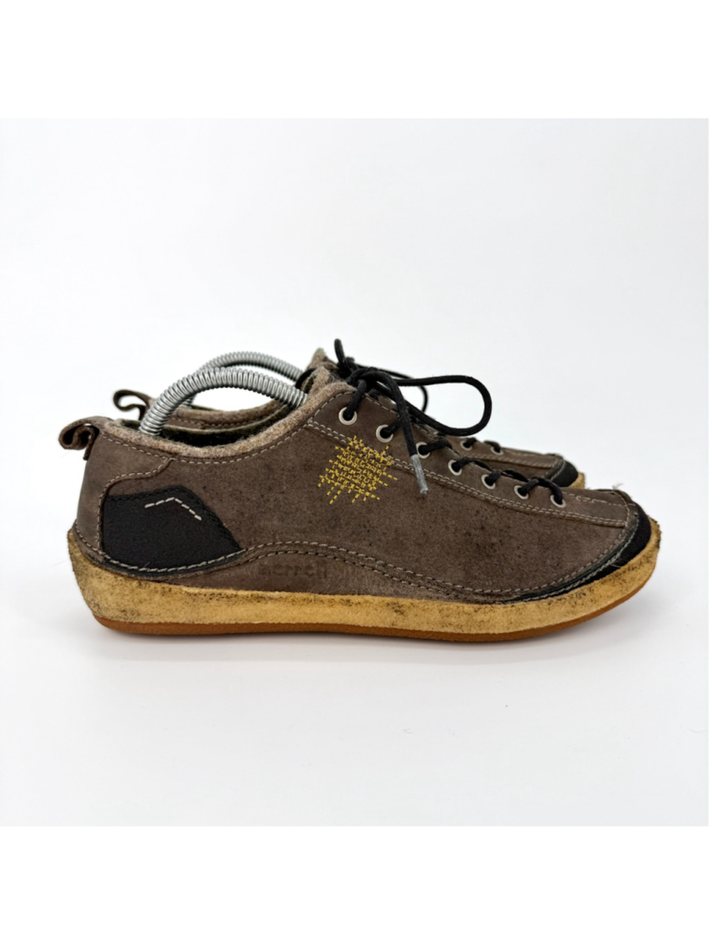 Merrell Barcelona Suede Sneakers Causal shoes Gum Sole Smokey Gray Size 8